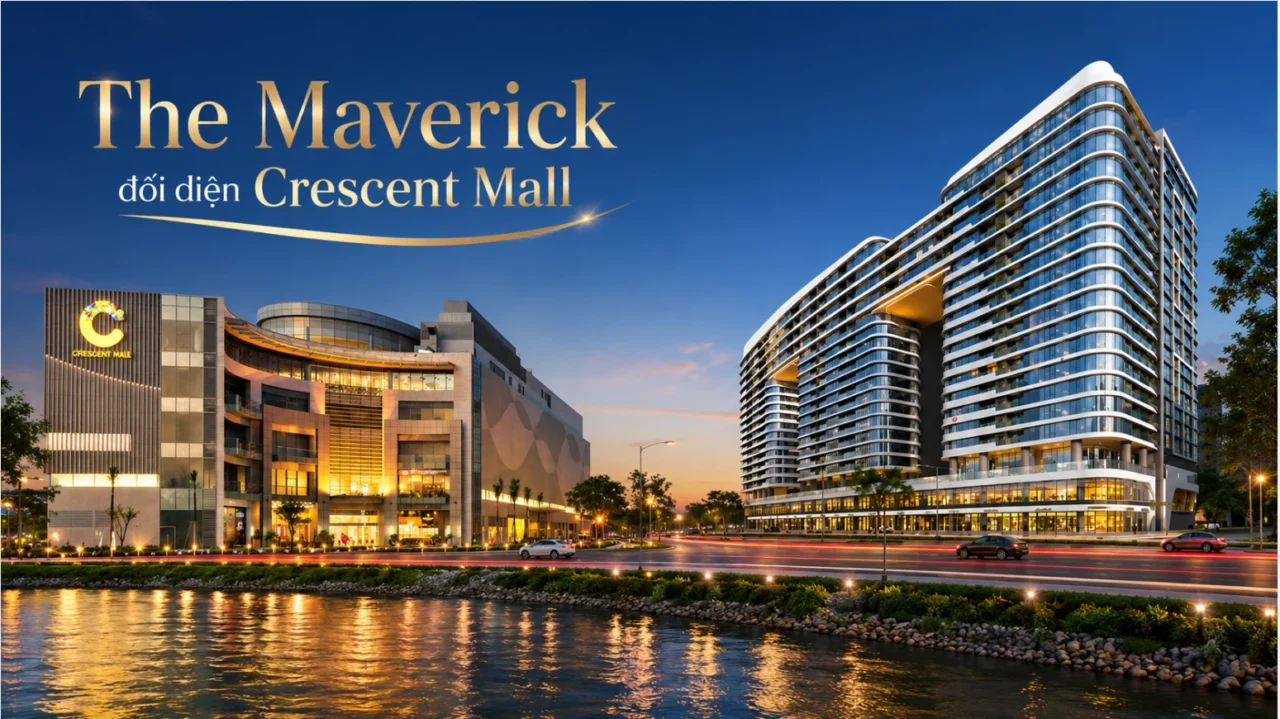 Tiện ích nội khu và ngoại khu dự án The Maverick Quận 7 2 The Maverick đối diện Crescent Mall