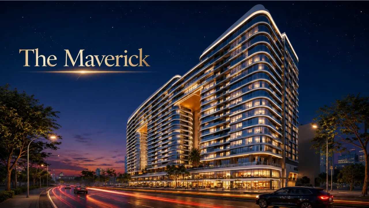 The Maverick Phú Mỹ Hưng - Căn hộ đối diện Crescent Mall Quận 7 22 Phối cảnh căn hộ The Maverick về đêm